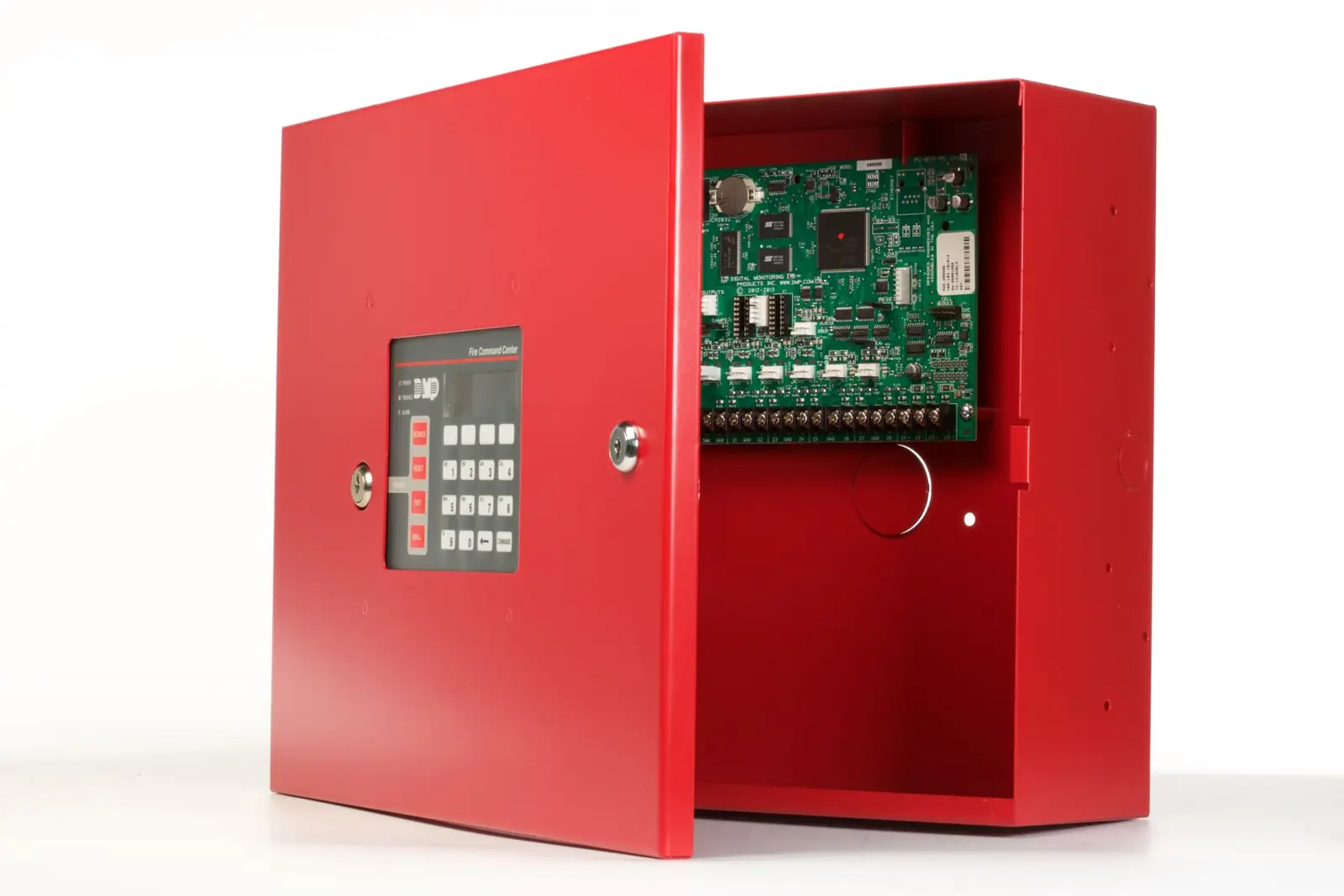 Commercial fire alarm control panel